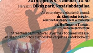 Új sportpályákat adnak át a Bikás parkban